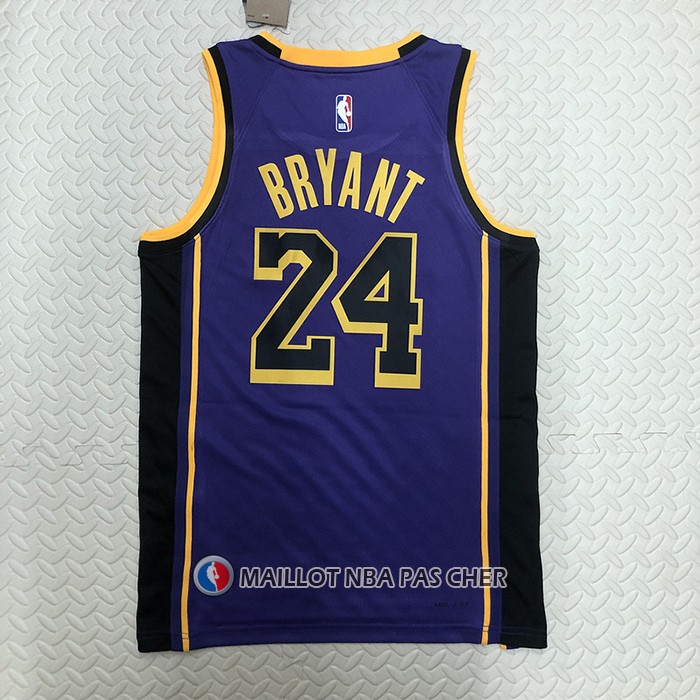Maillot Los Angeles Lakers Kobe Bryant NO 24 Statement 2022-23 Volet